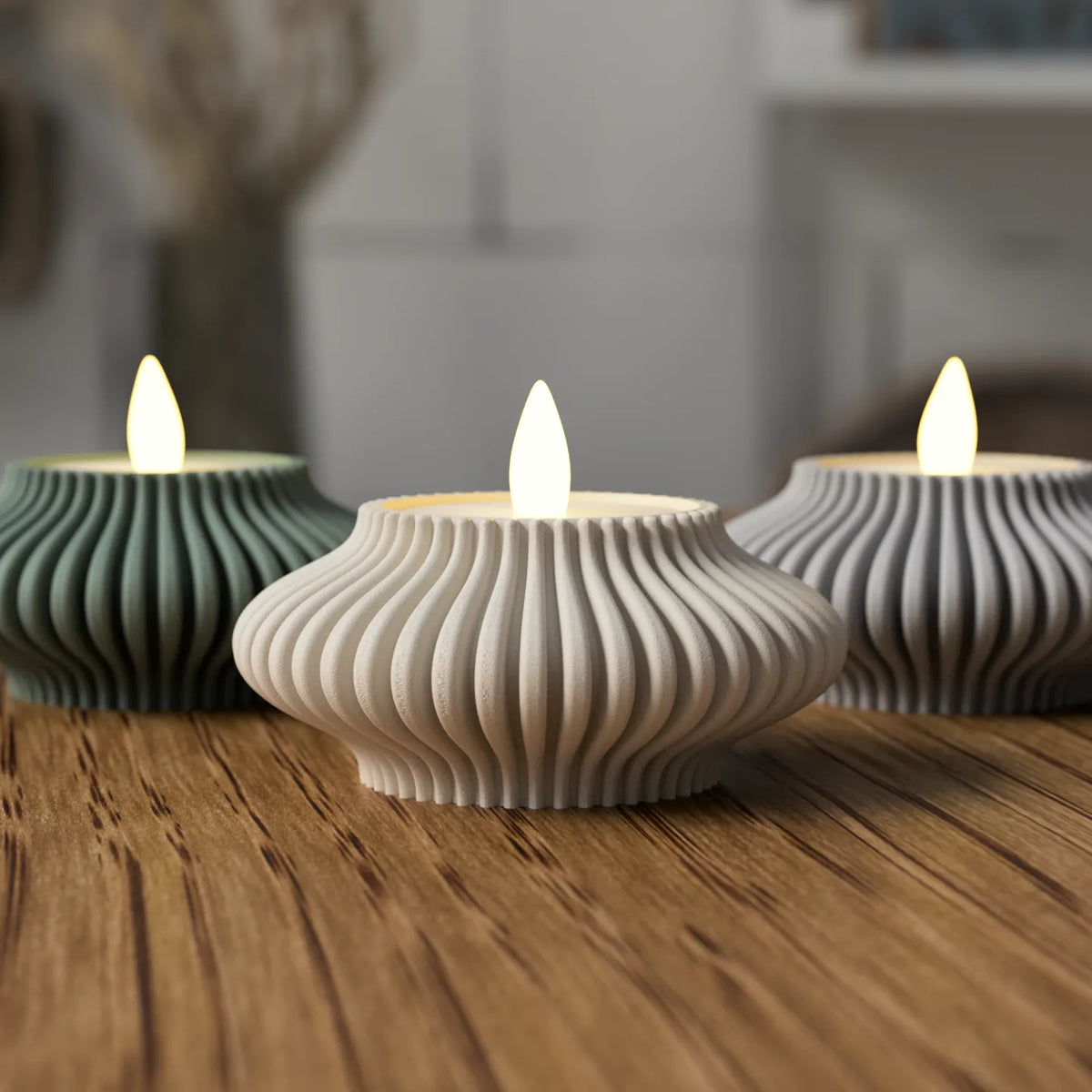 Teelichthalter Luminé - 3er Set