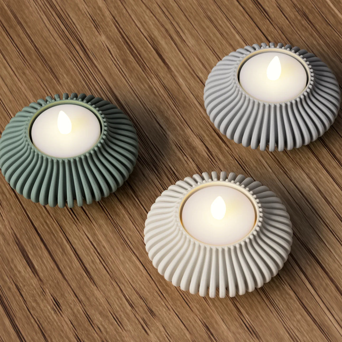 Teelichthalter Luminé - 3er Set